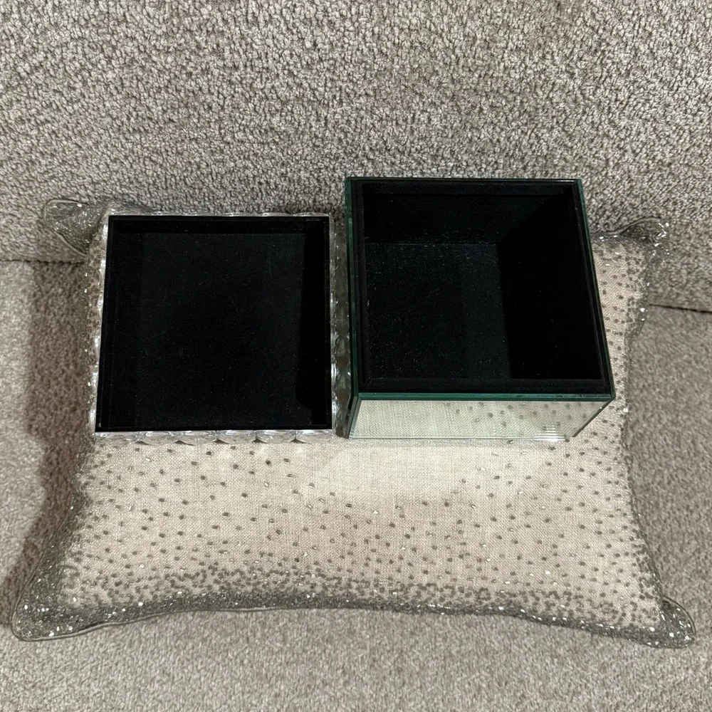Crystal Mirrored Stella Large Jewelry Box